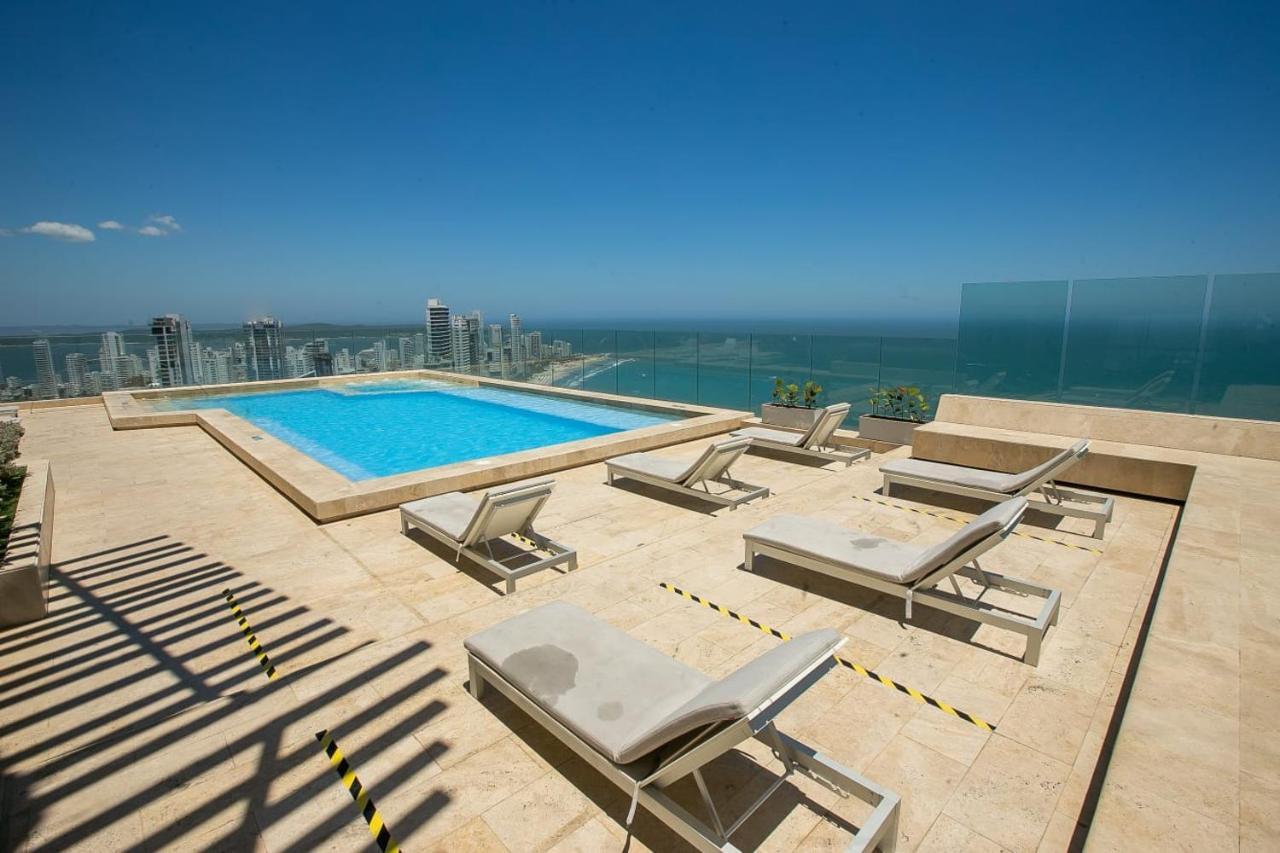Cartagena Apartamento En Edificio Murano Elite Frente A Las Playas De Bocagrande מראה חיצוני תמונה