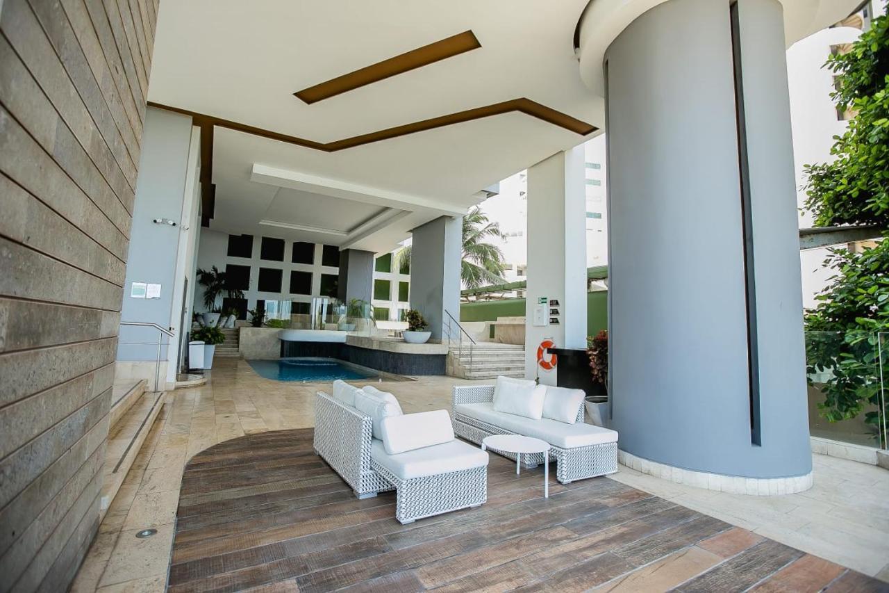 Cartagena Apartamento En Edificio Murano Elite Frente A Las Playas De Bocagrande מראה חיצוני תמונה